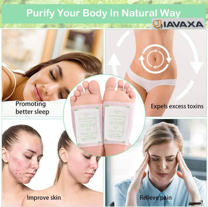 Deep Cleansing Natural Herbs Patches for Internal Toxin Removal for Men & Women (Buy 1 Get 1 Free) 2x5 packs