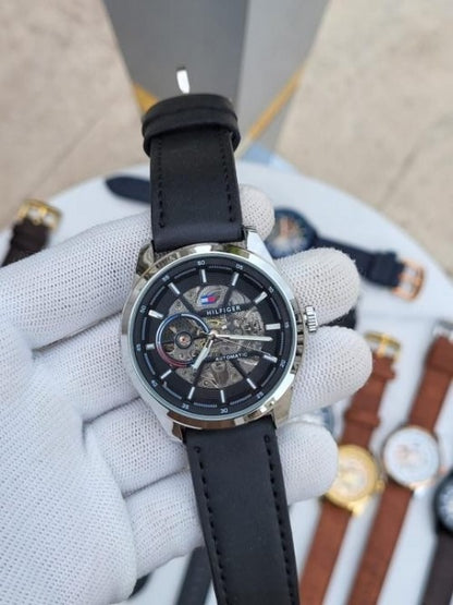 Tommy_Hilfiger Automatic Leather Belt