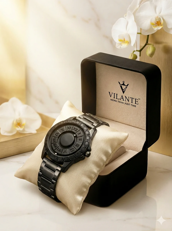 VILANTE Orbis Collection – Magnetic Ball Edition (Roman Dial)